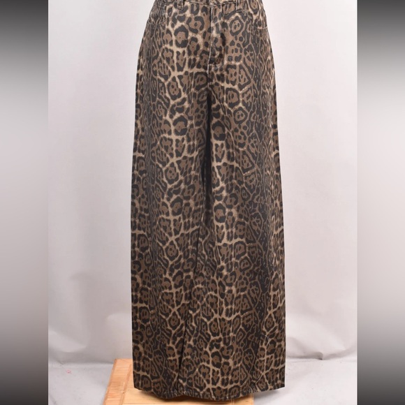 ✨RESTOCKED✨FROM PARIS FRANCE FABULOUS LEOPARD PRINT PANTS - Picture 5 of 6